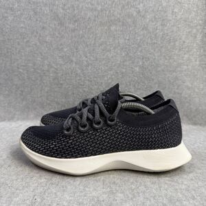 Allbirds Shoes Womens Size 7 Tree Dasher TD Navy Blue & White Running Sneakers